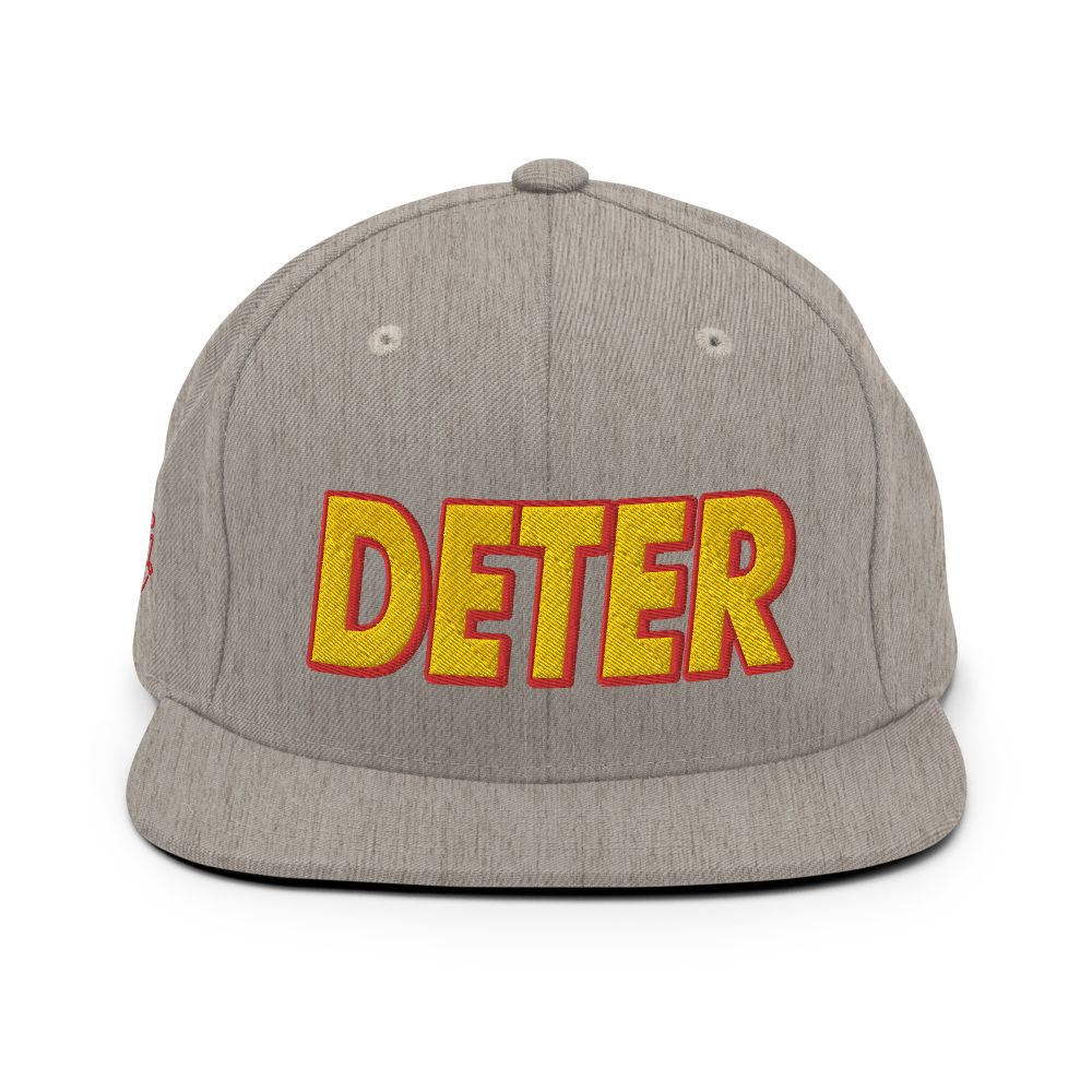 Casquette Snapback - DETER (3 couleurs)