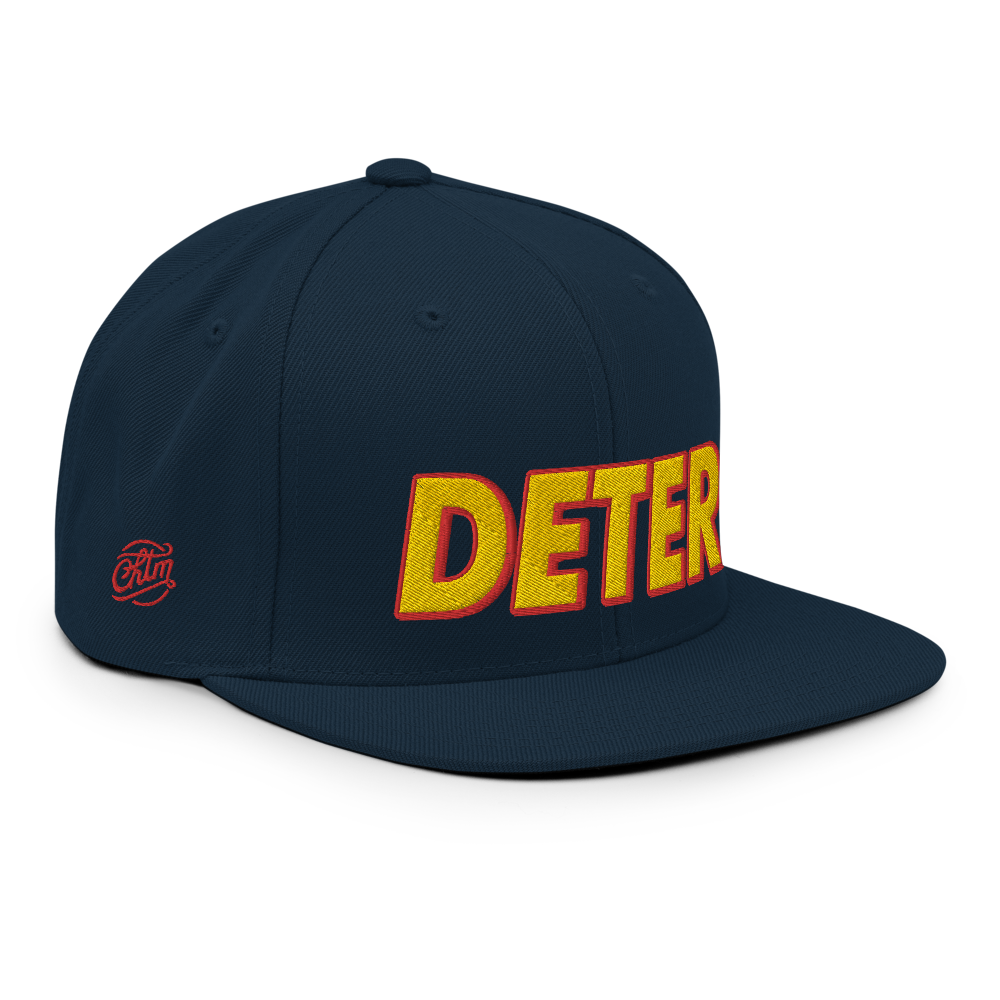 Casquette Snapback - DETER (3 couleurs)