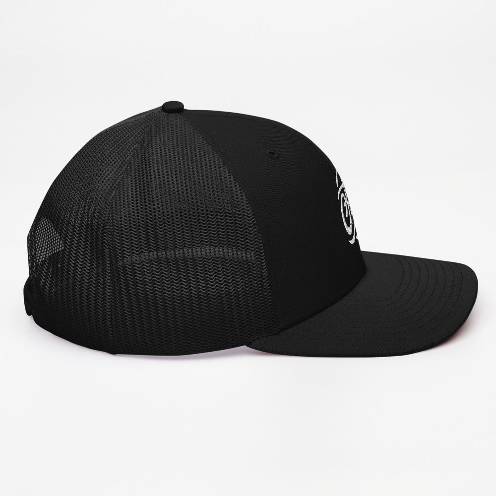 Casquette style trucker brodée en 3D Puff - CHT'M AVNIR