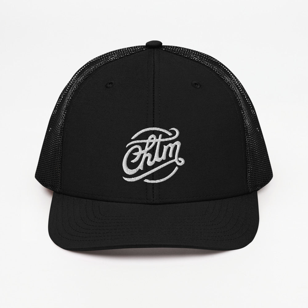 Casquette style trucker brodée en 3D Puff - CHT'M AVNIR