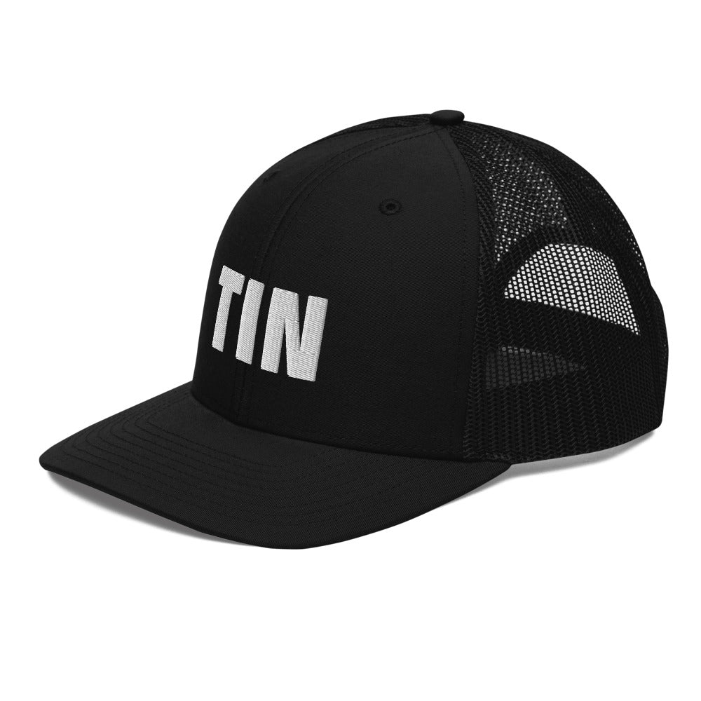 Casquette Belge Tournaisienne style trucker brodée - "TIN"
