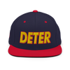 Casquette Snapback - DETER (3 couleurs)
