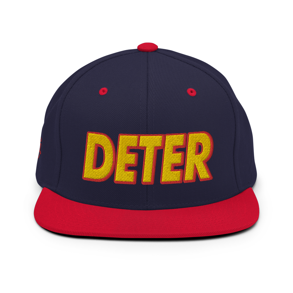 Casquette Snapback - DETER (3 couleurs)