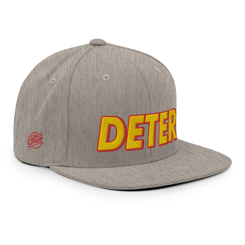 Casquette Snapback - DETER (3 couleurs)