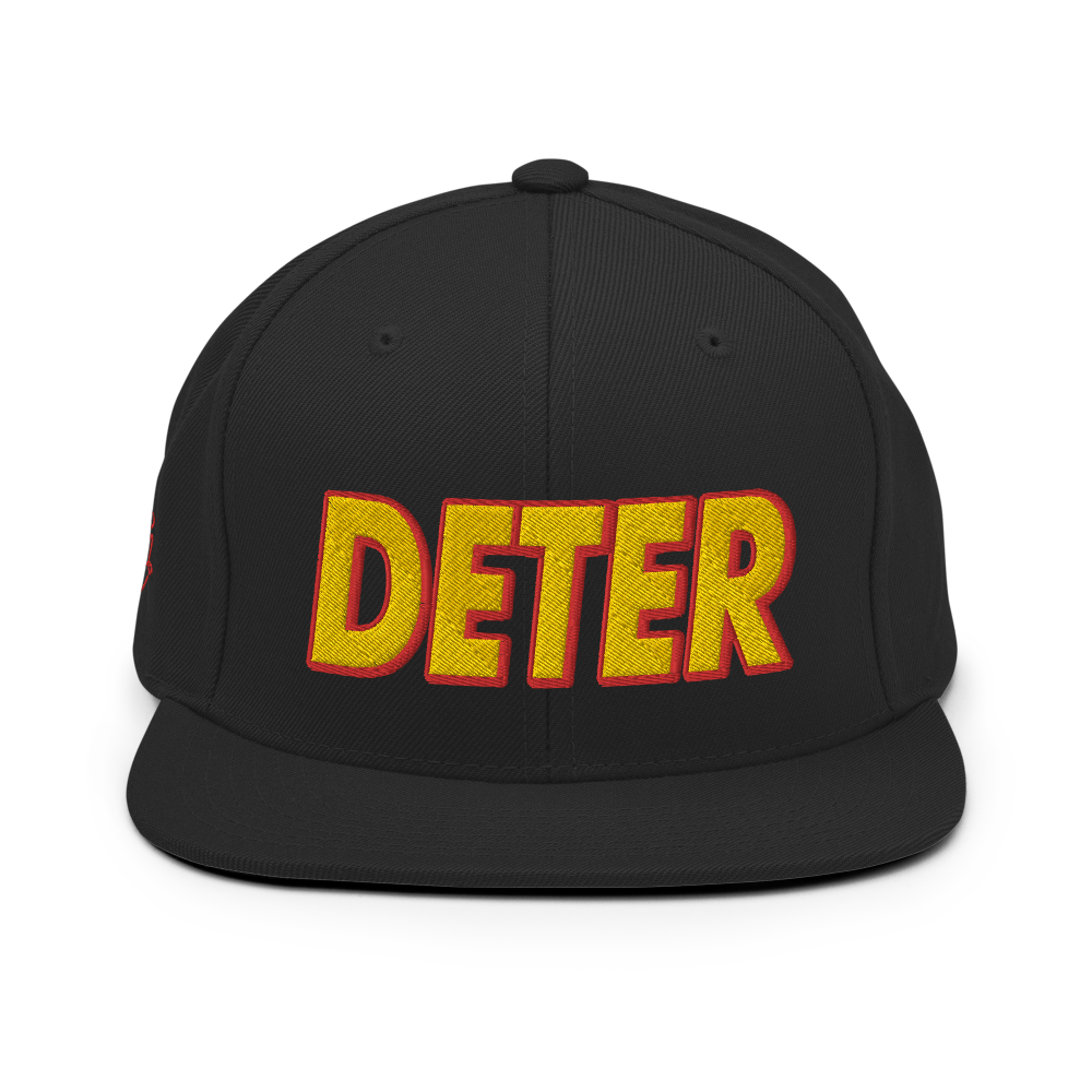 Casquette Snapback - DETER (3 couleurs)