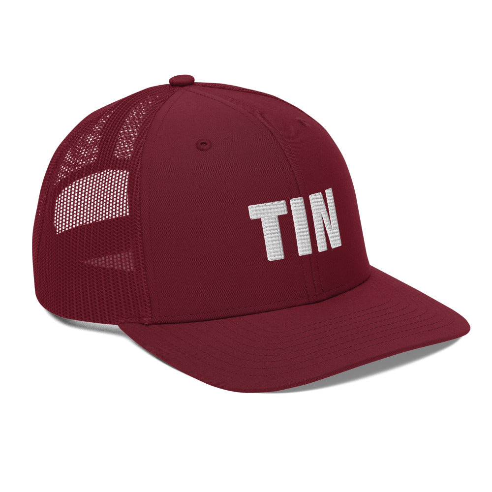 casquette belge brodee tin