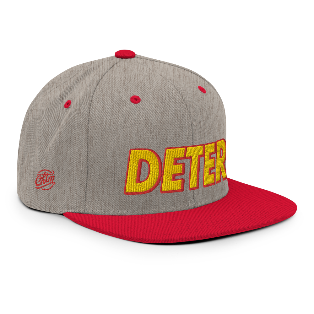 Casquette Snapback - DETER (3 couleurs)