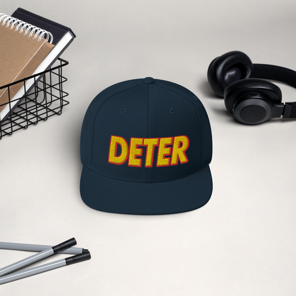 Casquette Snapback - DETER (3 couleurs)
