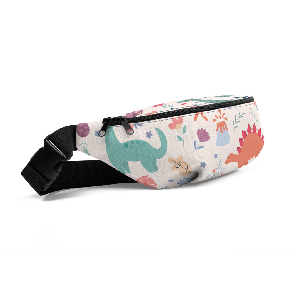 Sac banane dinosaure vert – vue 2