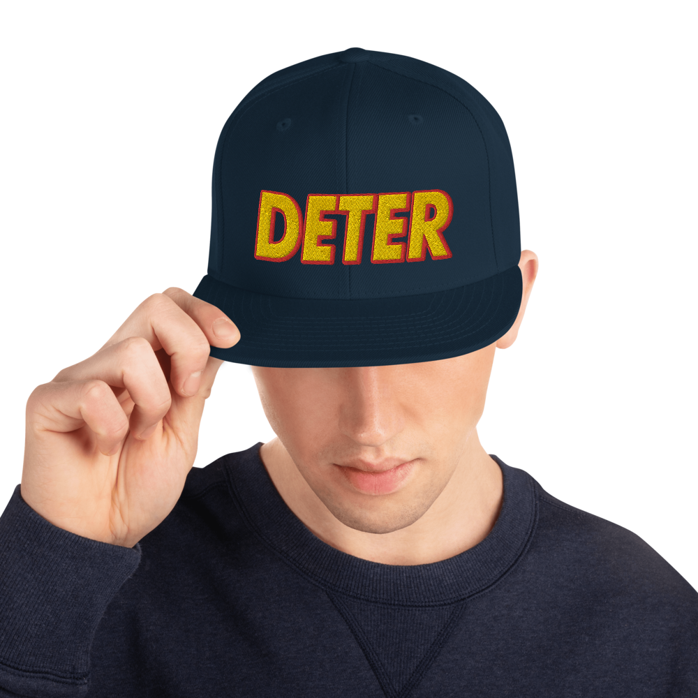 Casquette Snapback - DETER (3 couleurs)
