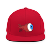 casquette oeil mort skate snapback rouge