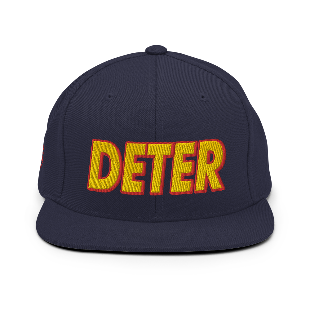 Casquette Snapback - DETER (3 couleurs)