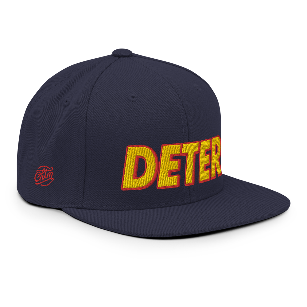 Casquette Snapback - DETER (3 couleurs)