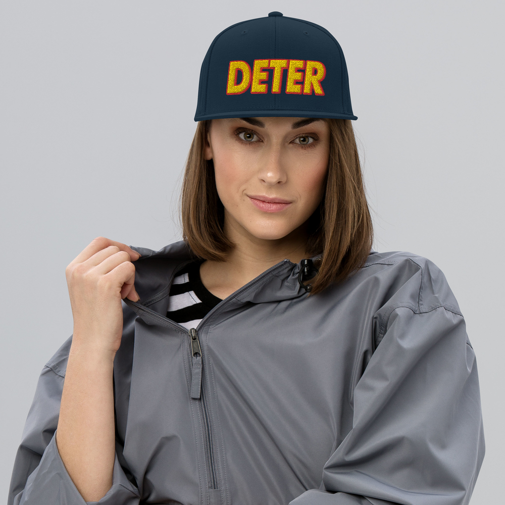 Casquette Snapback - DETER (3 couleurs)