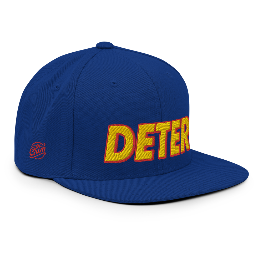 Casquette Snapback - DETER (3 couleurs)