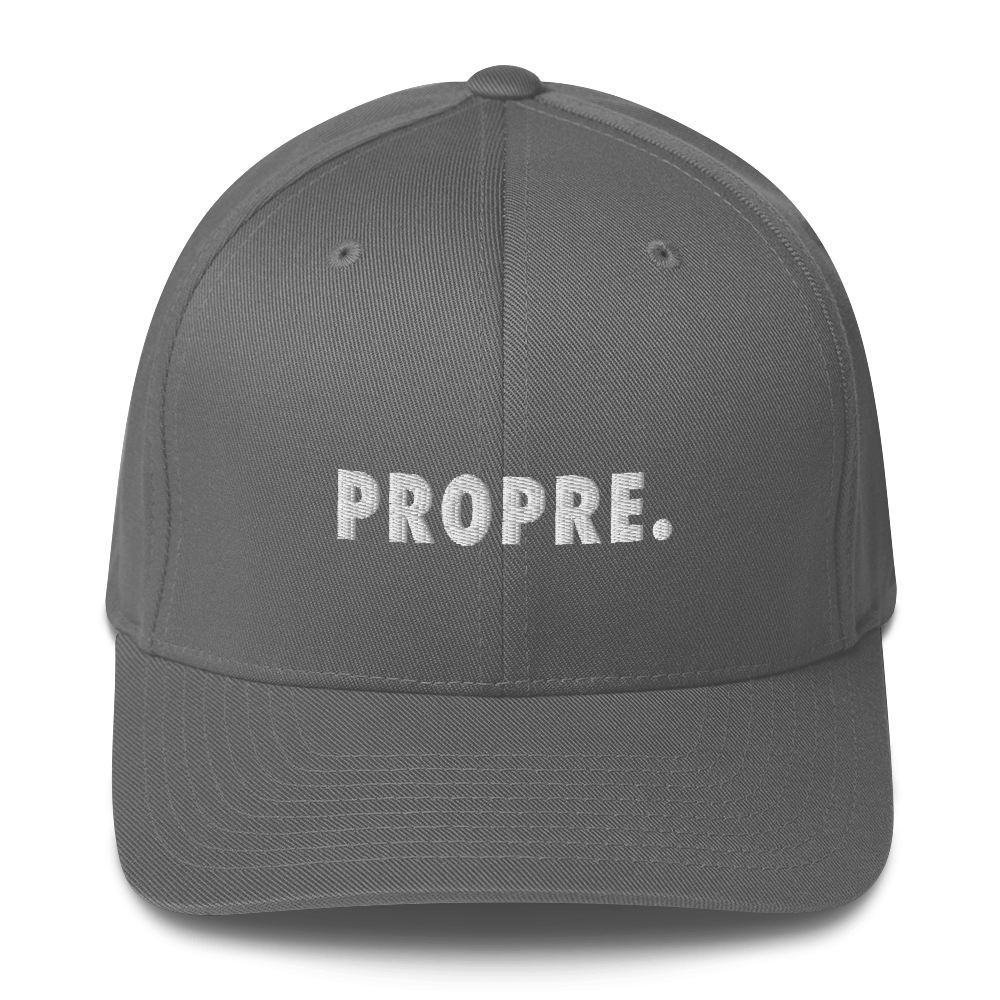 Casquette Flexfit brodée - "PROPRE."