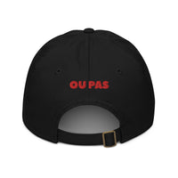 Casquette baseball bio discret noir vue de dos CHT'M Boutique