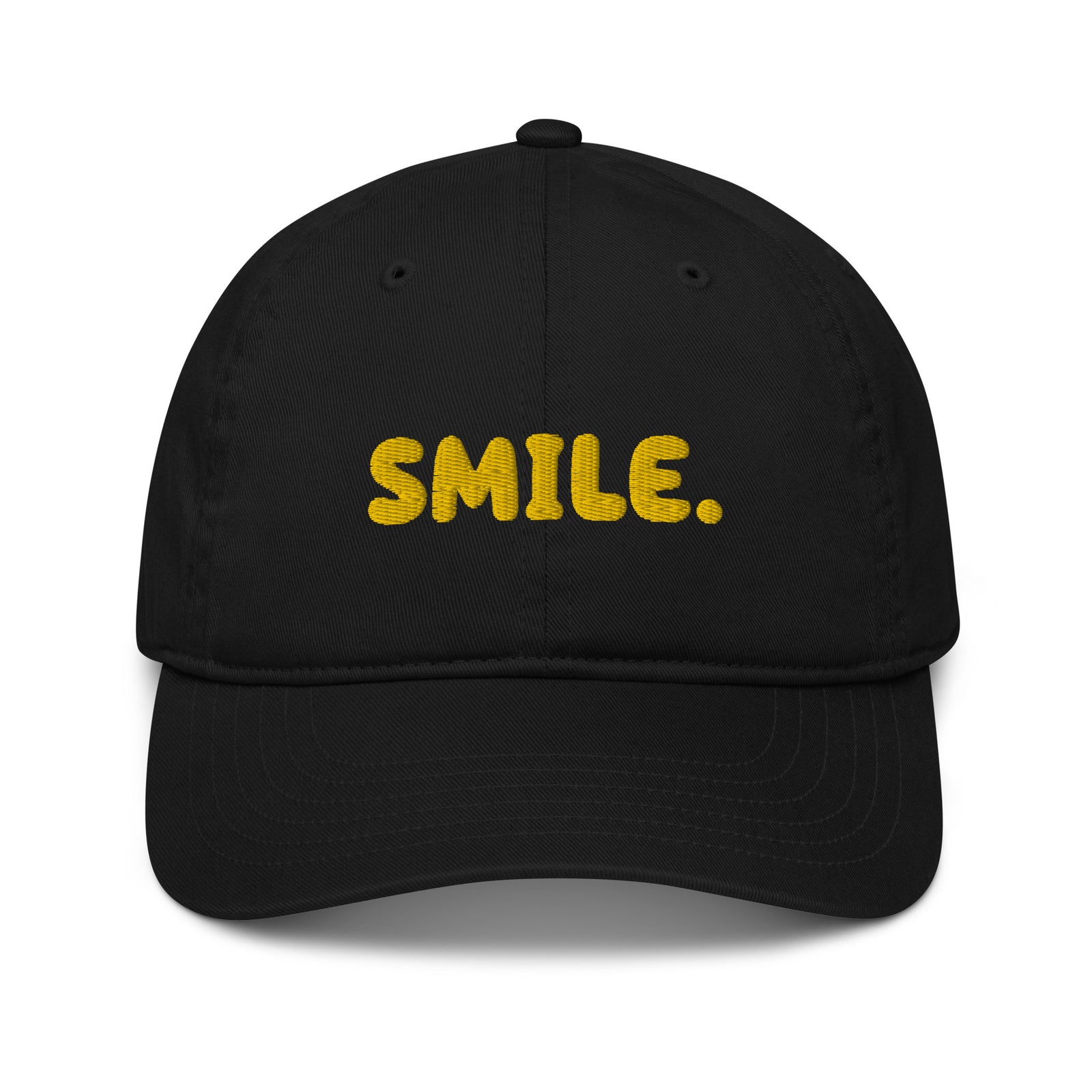 Casquette de baseball bio - "SMILE."
