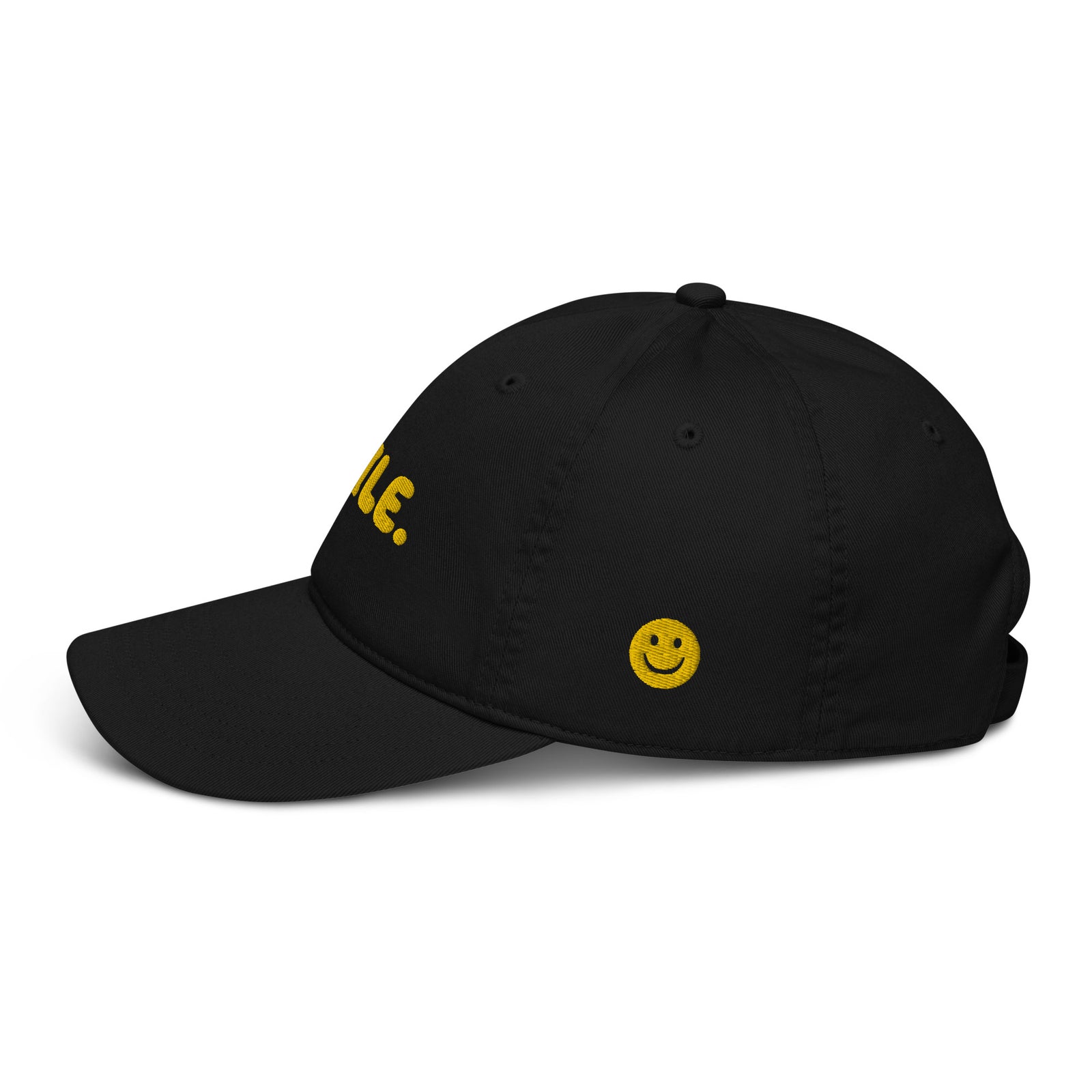 Casquette de baseball bio - "SMILE."