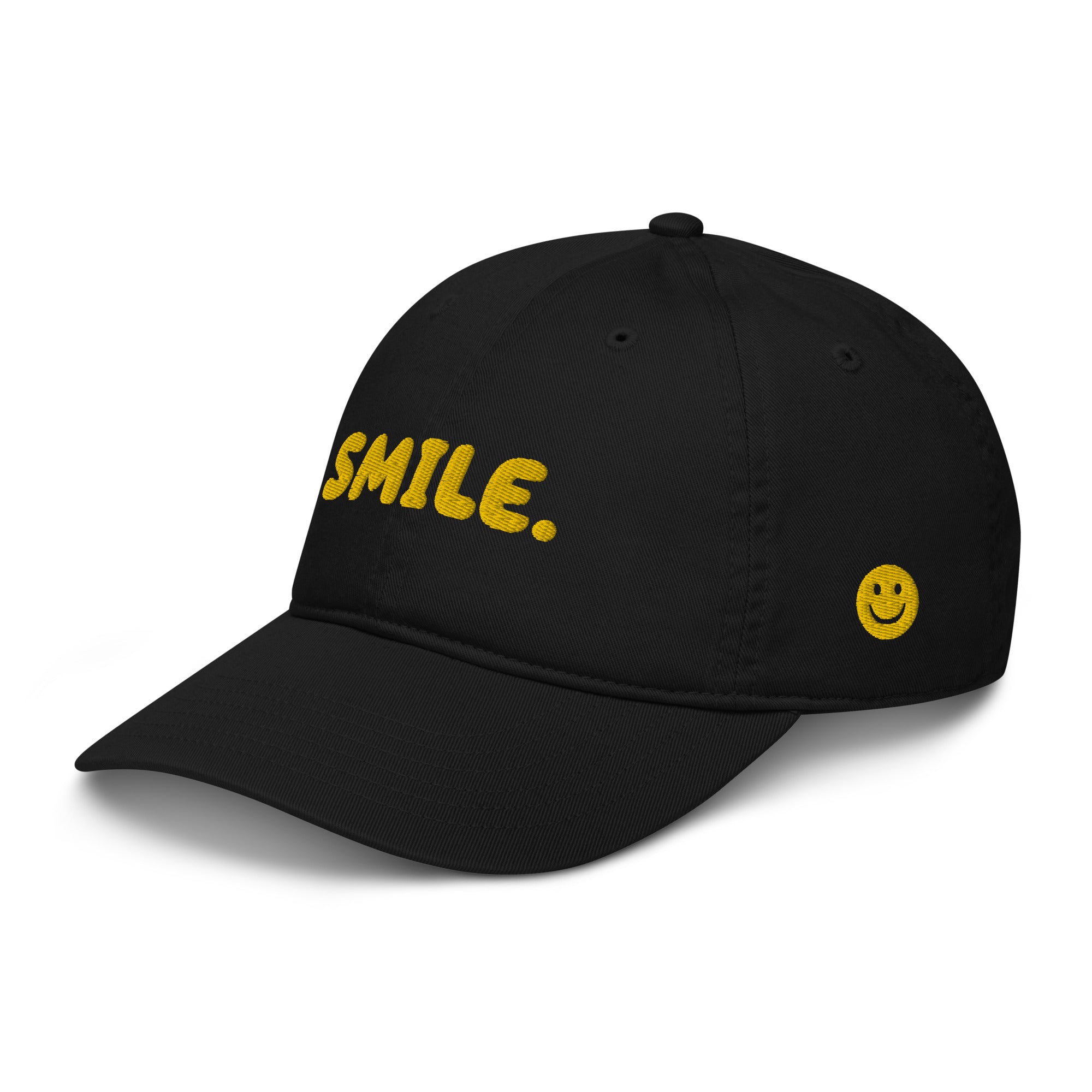Casquette de baseball bio - "SMILE."