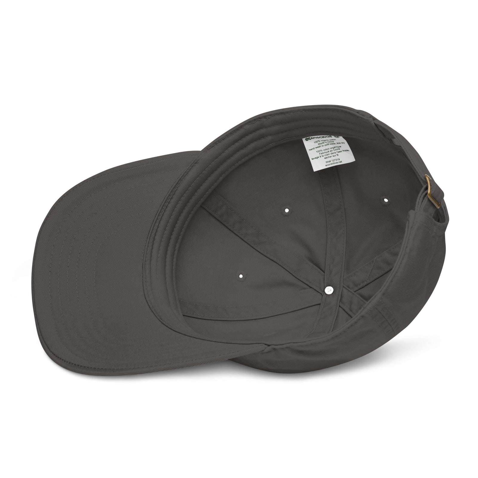 Casquette de baseball bio Belge brodée - "Made in Belgium with love"