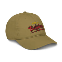Casquette de baseball bio Belge brodée - "Made in Belgium with love"