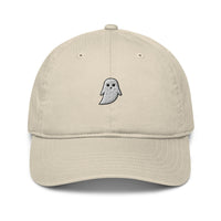 Casquette baseball bio black ghost noir vue de trois quarts CHT'M Boutique