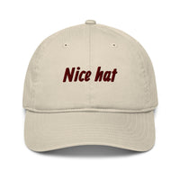 Casquette baseball bio nice hat noir CHT'M Boutique