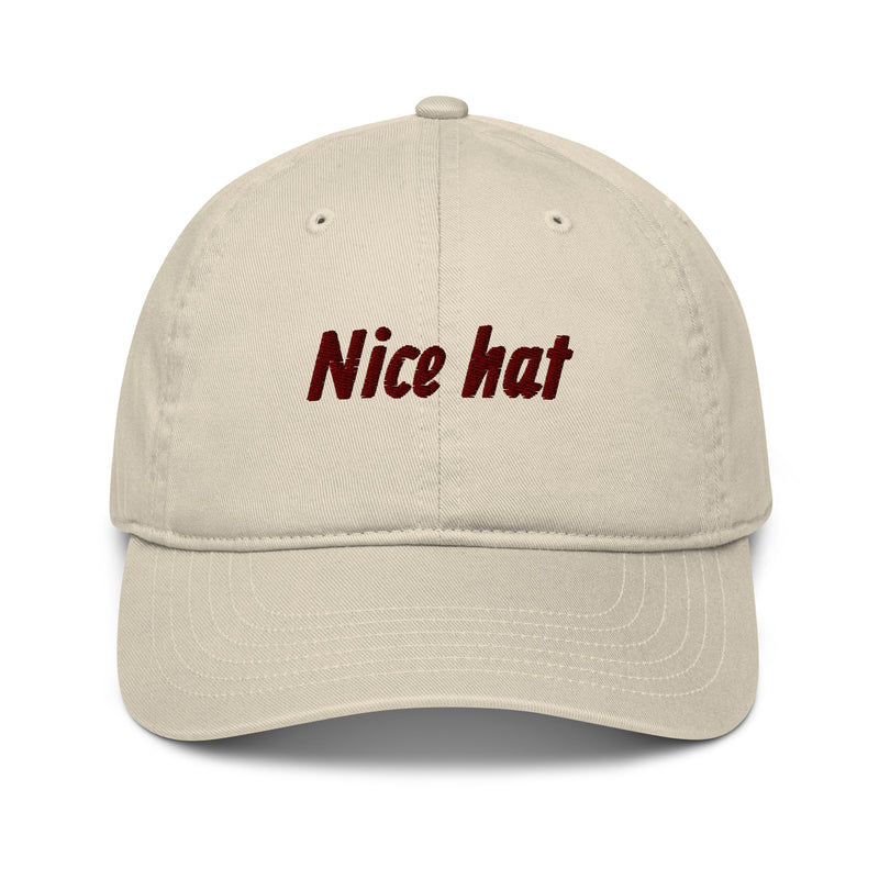 Casquette baseball bio nice hat noir CHT'M Boutique