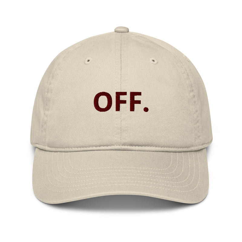 Casquette baseball bio unie anthracite CHT'M Boutique