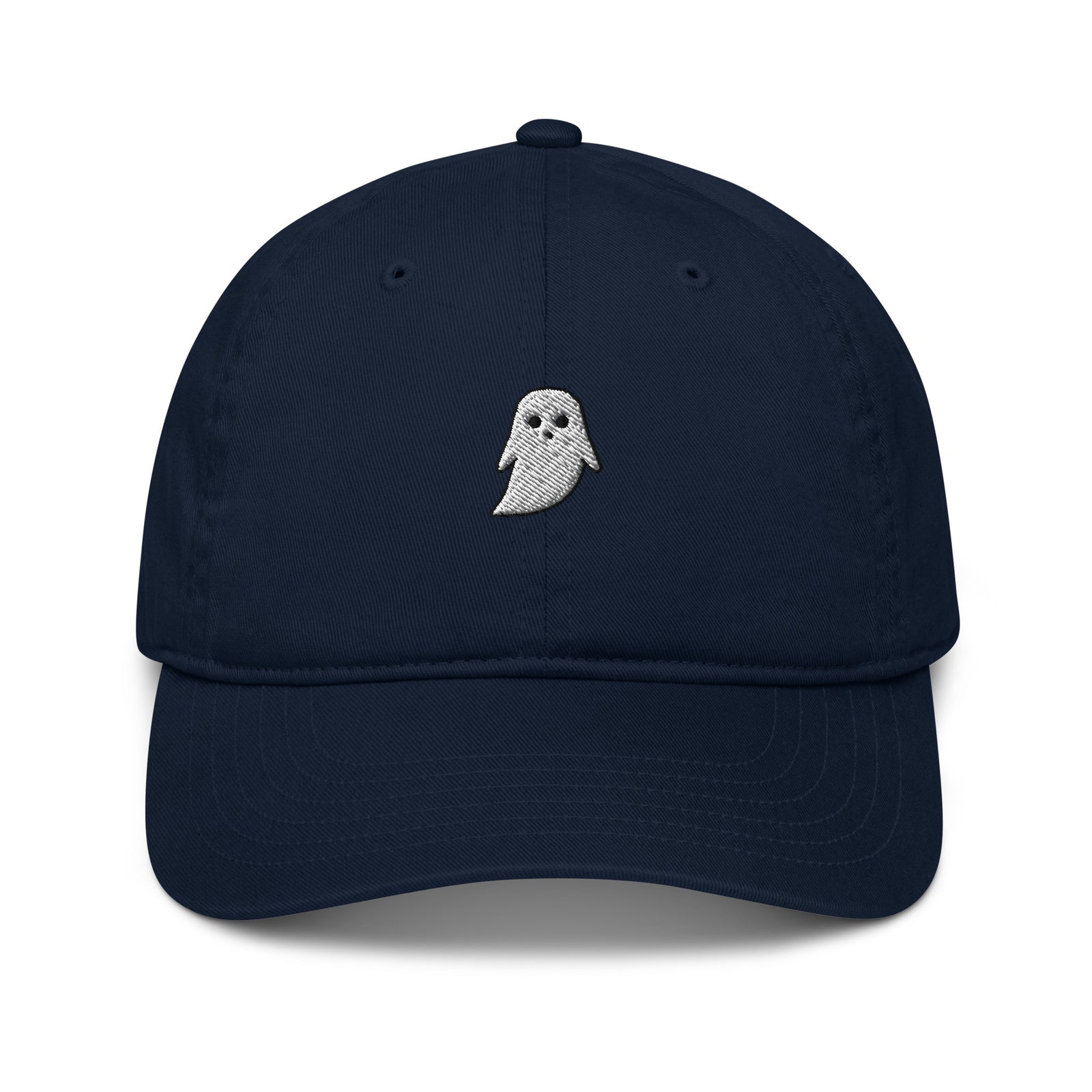 Casquette baseball bio black ghost noir vue de profil CHT'M Boutique