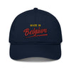 Casquette de baseball bio Belge brodée - "Made in Belgium with love"