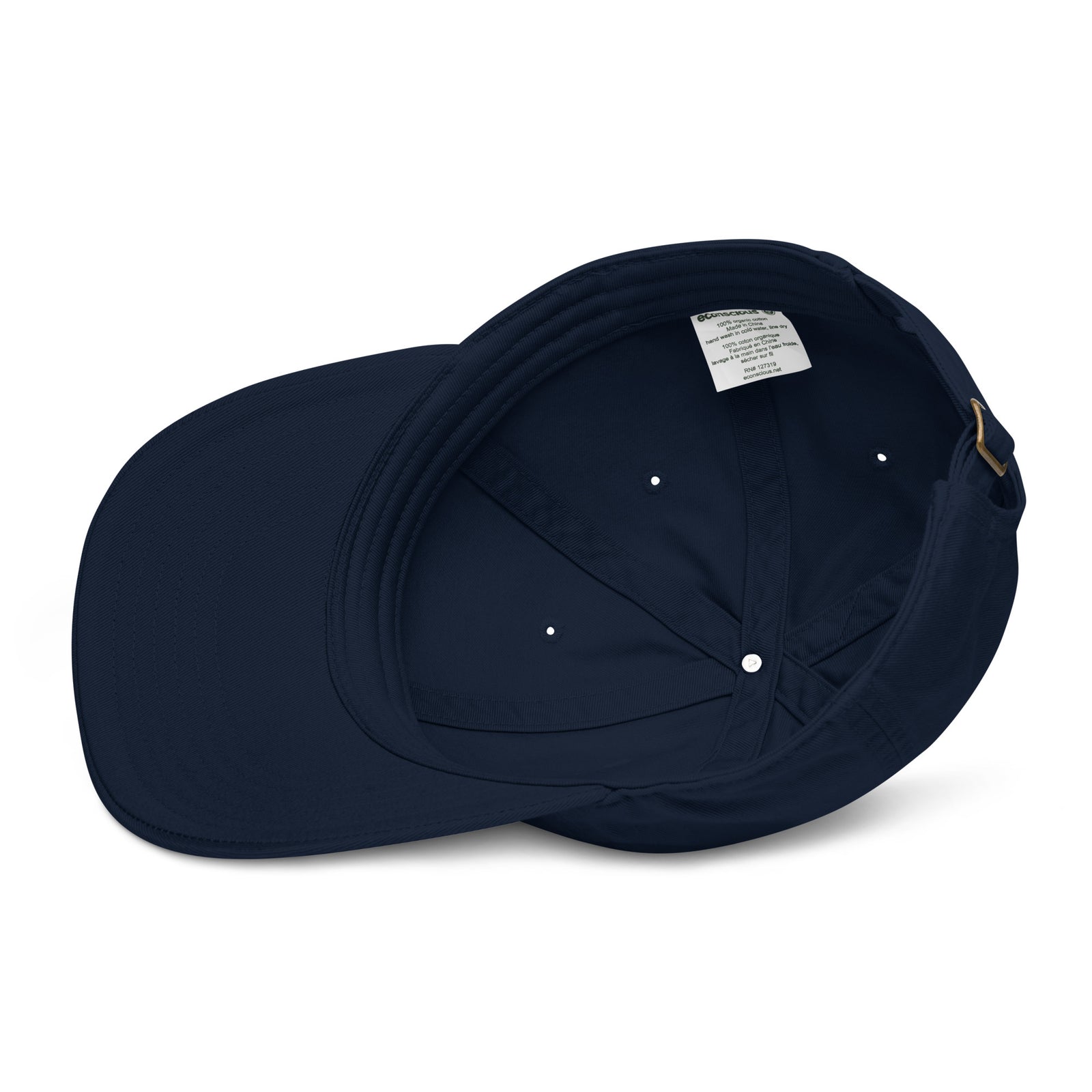 Casquette de baseball bio Belge brodée - "Made in Belgium with love"