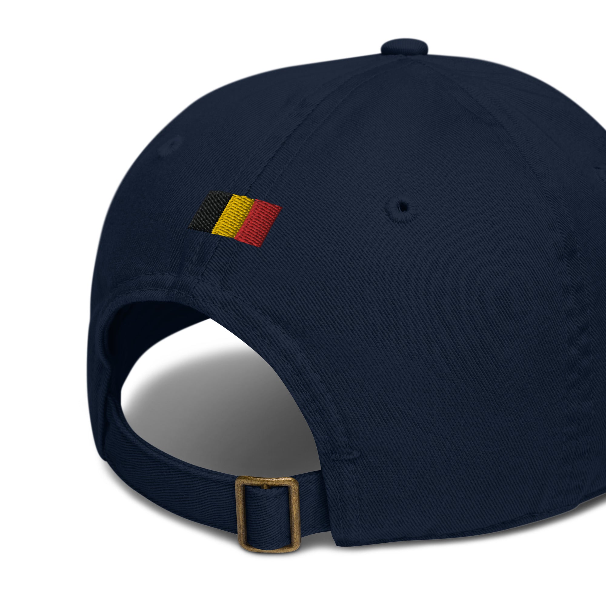 Casquette de baseball bio Belge brodée - "Made in Belgium with love"