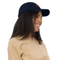 Casquette de baseball bio Belge brodée - "Made in Belgium with love"
