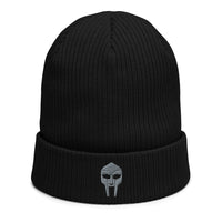 Bonnet côtelé bio - "MF DOOM"