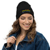 Bonnet côtelé bio - "PRIDE"
