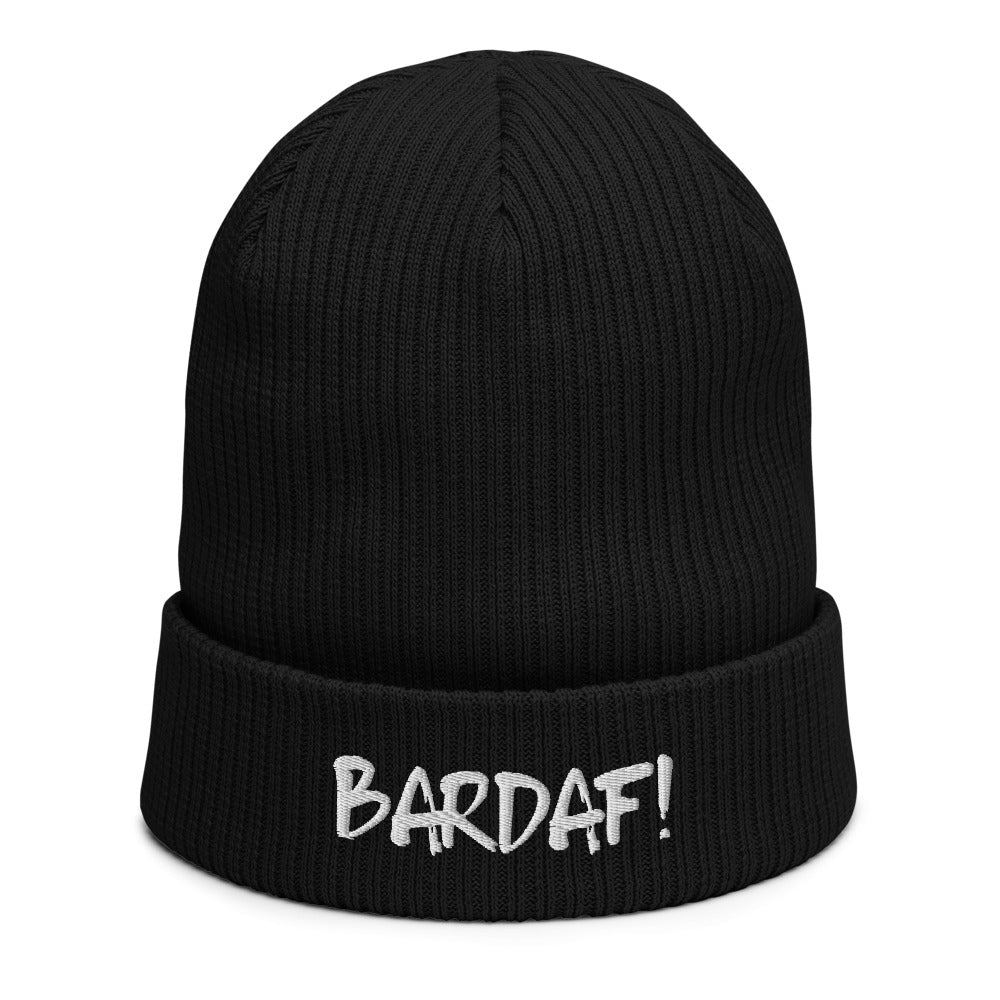 Bonnet côtelé bio - "BARDAF"