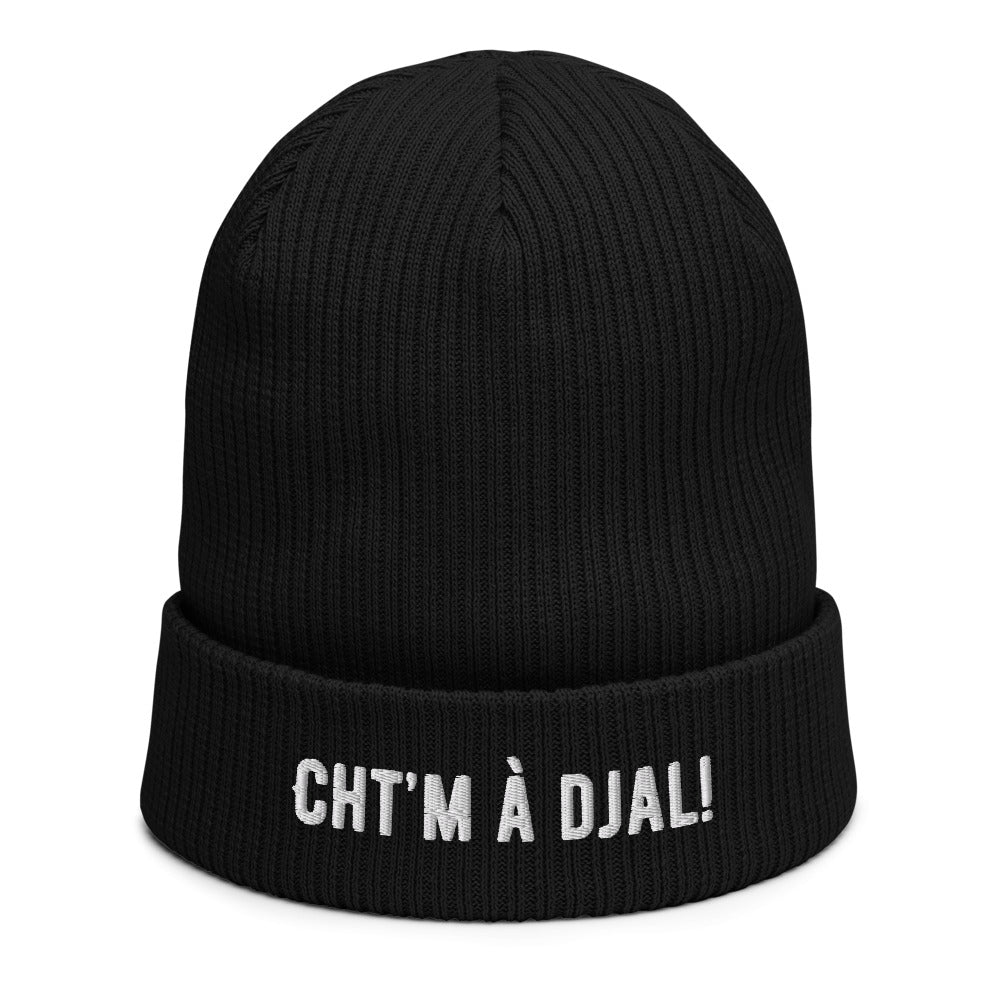 Bonnet côtelé bio - "CHT'M A DJAL"