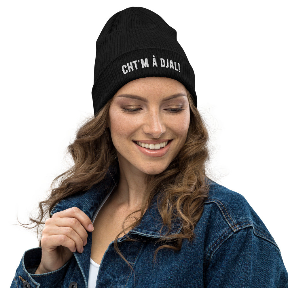 Bonnet côtelé bio - "CHT'M A DJAL"