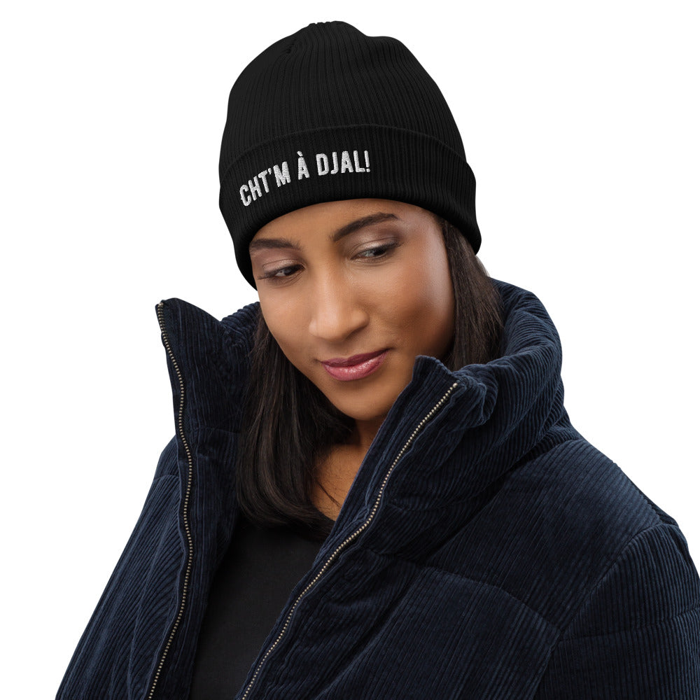 Bonnet côtelé bio - "CHT'M A DJAL"