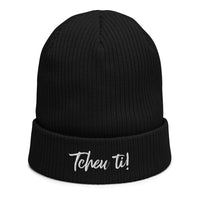 Bonnet côtelé bio - "TCHEU TI"