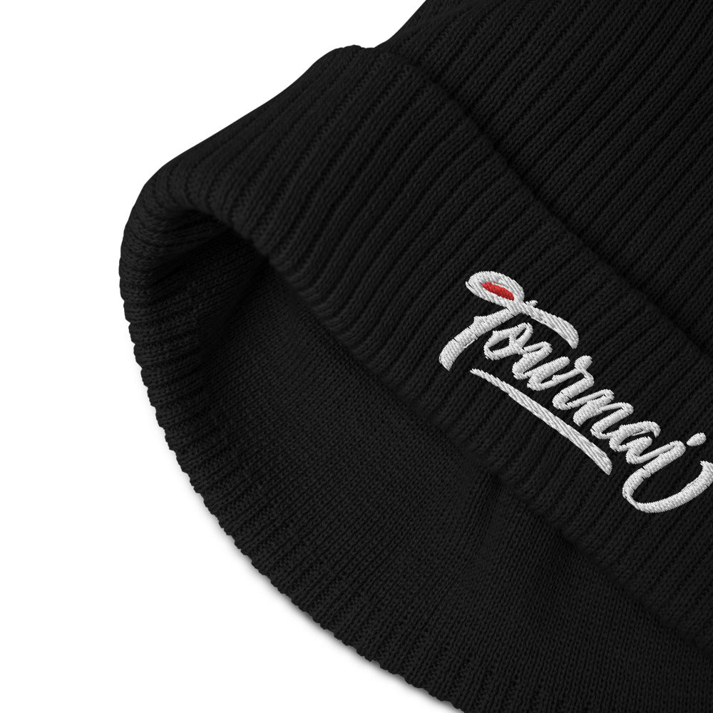 Bonnet côtelé bio - "TOURNAI"