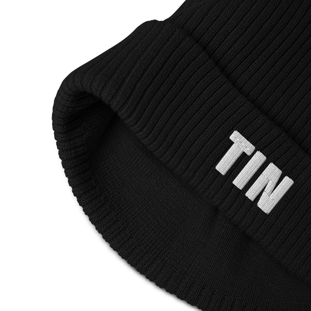 Bonnet côtelé bio - "TIN"