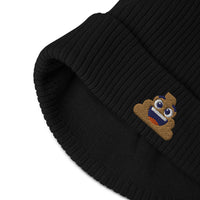 Bonnet côtelé bio - "EMOJI POOH"