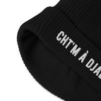 Bonnet côtelé bio - "CHT'M A DJAL"