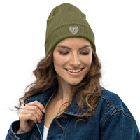 Bonnet côtelé bio - "CHT'M"