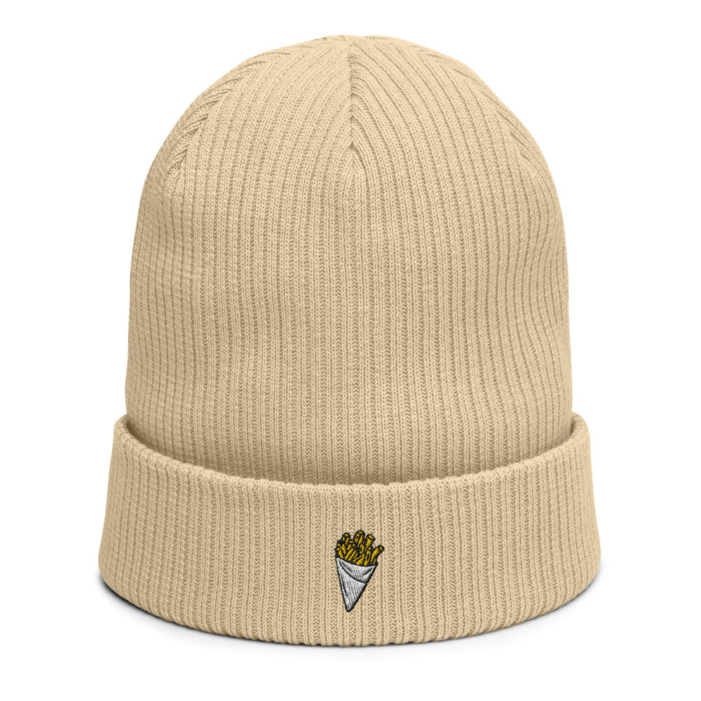 Bonnet côtelé bio - "BELGITUDE"