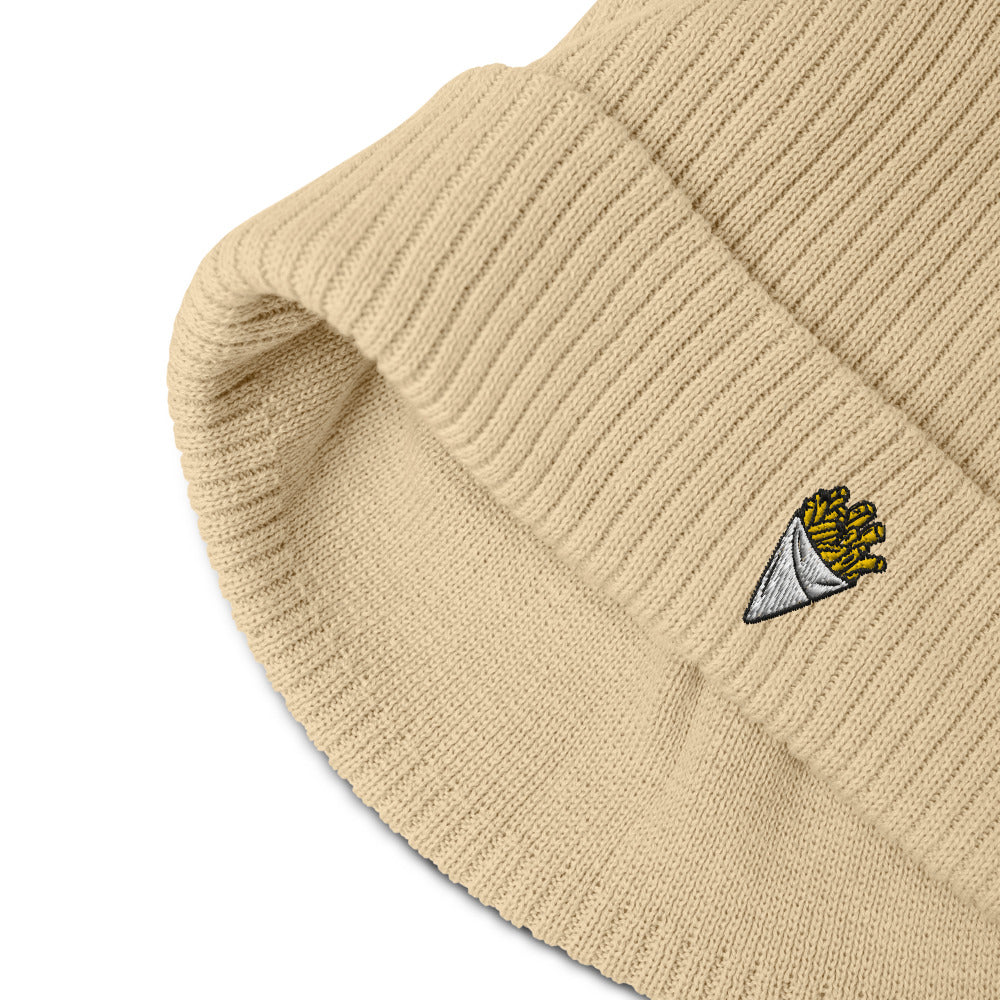 Bonnet côtelé bio - "BELGITUDE"