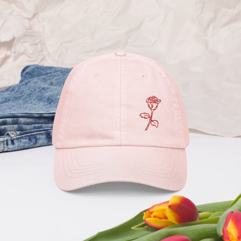 casquette femme tendance pastel rose